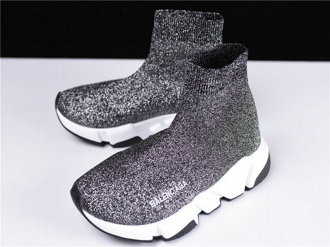 Retailmenot Coupon Balenciaga Speed Stretch Knit Mid Sneakers Lightning Pink 494371 W 05G13 Shoe Balenciaga For Sale